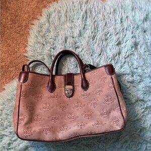 Dooney & Bourke Tan and Brown Satchel